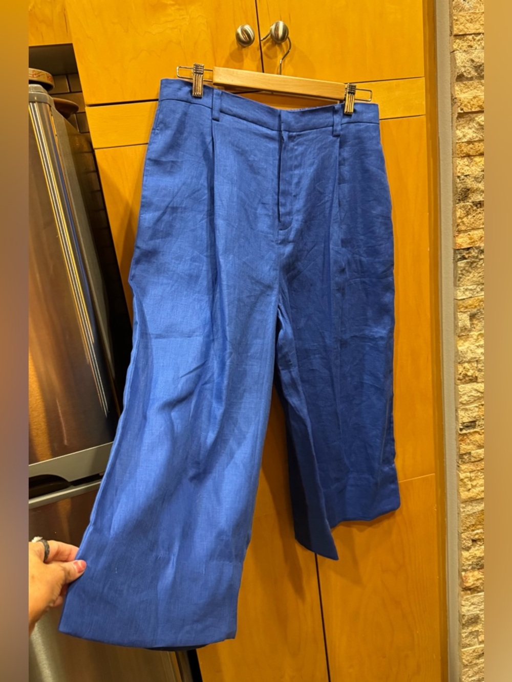 Cobalt NEW Linen Pants-NEW!